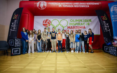 Julia Szeremeta zmotywowała uczniów SP nr 43 w Lublinie do sportowych wyzwań