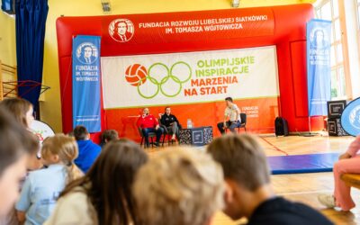 Adela Piskorska i Mariusz Siembida gościli w SP nr 40 w Lublinie – spotkanie z mistrzami w ramach „Olimpijskich inspiracji”