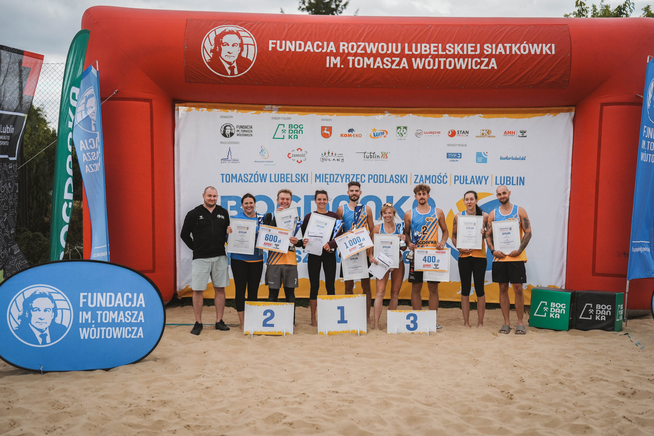 Gołofit i Szust ponownie najlepsi w Bogdanka Beach Volley Cup im. Tomasza Wójtowicza