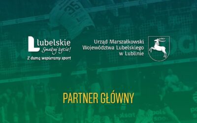 Partnerem Głównym wydarzenia 5. edycja Bogdanka Volley Cup im. Tomasza Wójtowicza jest Województwo Lubelskie.