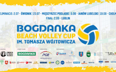 Zgłoszenia do Bogdanka Beach Volley Cup im. Tomasza Wójtowicza